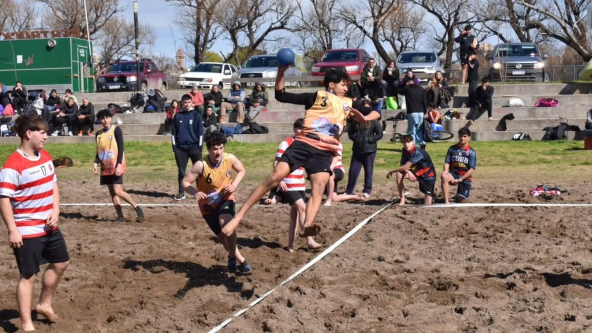 El Beach Handball de Carmen de Patagones domina la etapa regional de los Juegos Bonaerenses